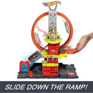Hot Wheels City Πίστα Πυροσβεστικός Σταθμός - HKX41