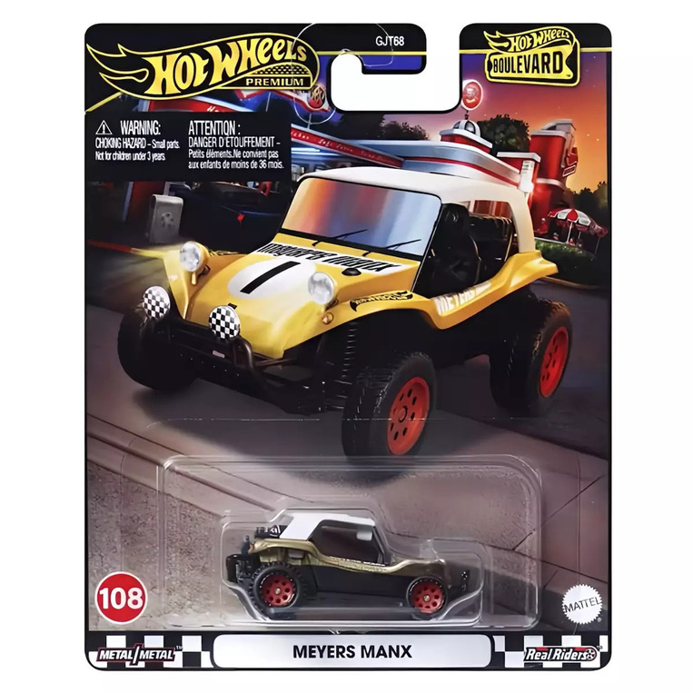 Hot Wheels Premium: Boulevard - Meyers Manx Vehicle - HRT57
