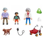 Playmobil City Life Παππούς Και Γιαγιά Με Εγγονάκι - 70990