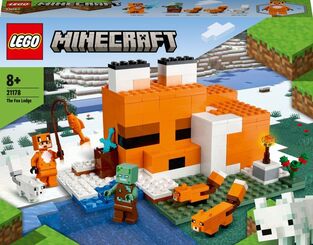 LEGO Minecraft Η Καλύβα Των Αλεπούδων - 21178