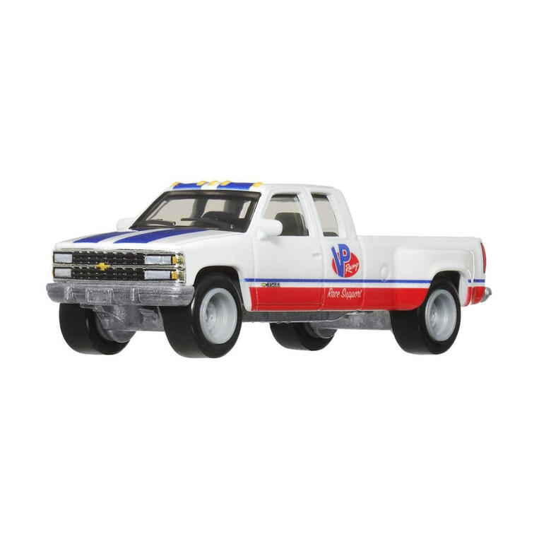 Hot Wheels: Premium Car Culture Team Transport - `63 Chevy Nova `88 Chevy Silverado 3500 VP Racing - HRV42