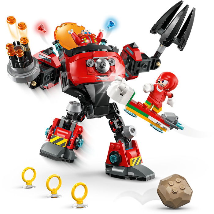 LEGO Sonic Knuckles Vs. Dr. Eggman Egg Crusher Mech  - 77005 