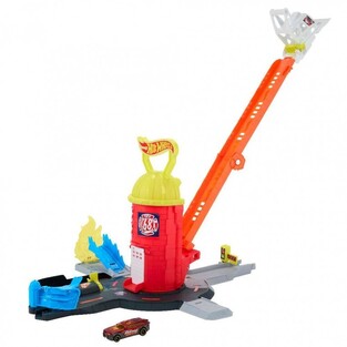 Hot Wheels City Σούπερ Πυροσβεστικός Σταθμός - JHL95