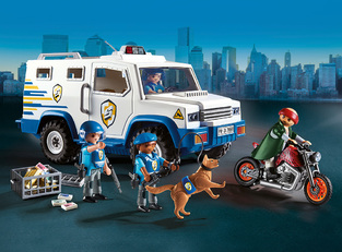 Playmobil City Action Όχημα Χρηματαποστολής - 71597