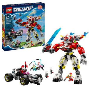 71497 Cooper's Tiger Mech & Zero's Hot Rod Car 