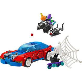 Spider-man Race Car & Venom Green Goblin 