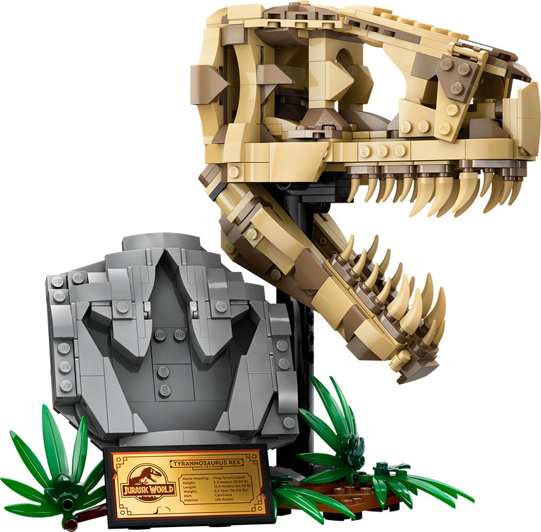 Lego Jurassic World Dinosaur Fossils: T.Rex Skull - 76964
