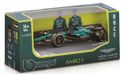 Bburago Formula 1 Aston Martin F1 Team Amr23 - 18/38090