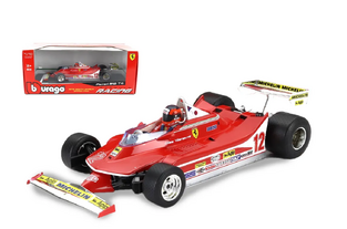 F1 Bburago 1/18 Ferrari 312Τ4 J.Scheckter 1979 GP Monaco Winner - 18/16814