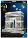 Ravensburger Παζλ 3D Led Η Αψίδα Του Θριάμβου Night Edition 255Τμχ - 12008029