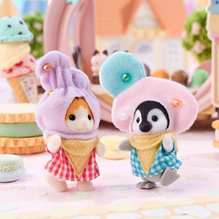 Sylvanian Families Baby Duo - Ice Cream Sundaes - SF5685