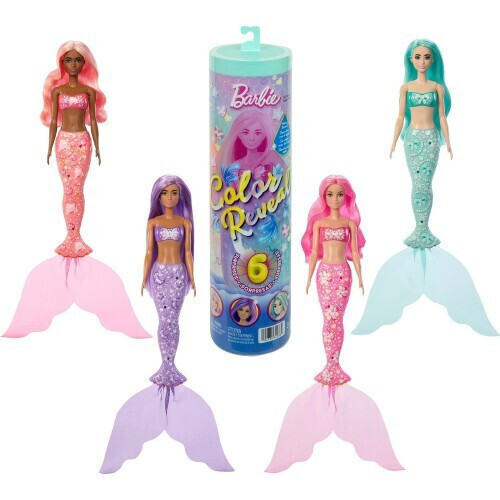Barbie Έκπληξη Γοργόνα Color Reveal - JMW61