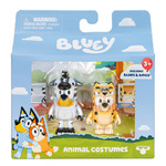 Bluey Σετ Mε 2 Φιγούρες Animal Costumes - BLY17649