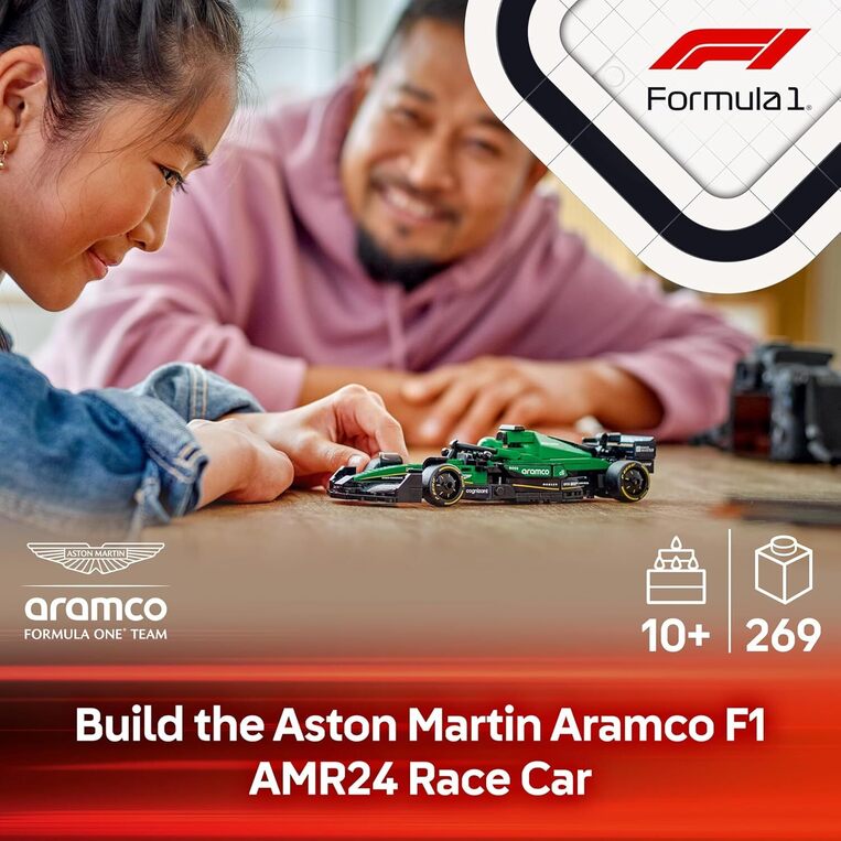 Lego Speed Champions Aston Martin Aramco F1® Amr24 Race Car 