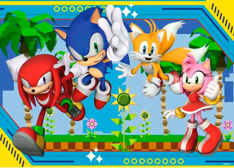 Ravensburger Puzzle 100XXL Sonic - 12001134