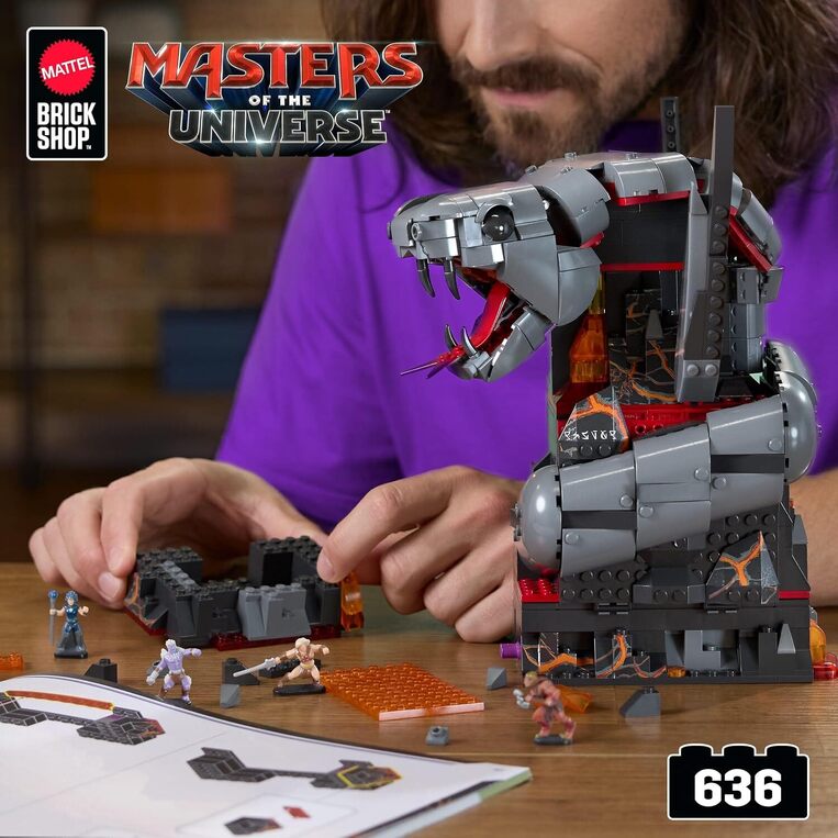 Mattel Brick Shop: Masters of the Universe - Snake Mountain - JMB31