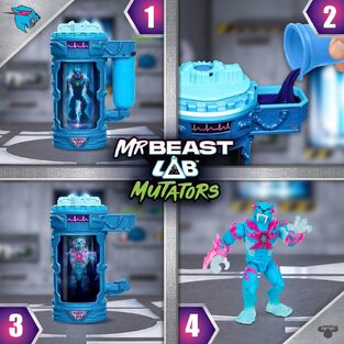 Mr. Beast Lab Swarms Action Figure Lightning Panther 26 cm - MOTO25007