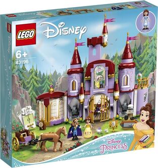 Lego Disney Princess Belle And The Beast's Castle - 43196