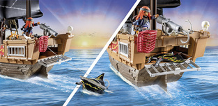 Playmobil Pirates Πειρατική Ναυαρχίδα - 71530