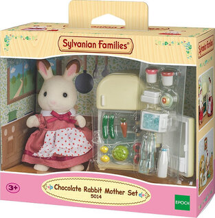 Sylvanian Families Chocolate Rabbit Μαμά Με Ψυγείο - SF5014