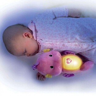Fisher-Price Ιππόκαμπος Φωτεινό Αλογάκι της Θάλασσας Ροζ - DGH73