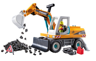 Playmobil Action Heroes Μεγάλος Εκσκαφέας Κατασκευών - 71749