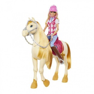 Barbie Mysteries The Great Horse Chase Κούκλα Ιππασία - HXJ38