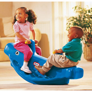 Little Tikes Κουνιστή Τραμπάλα Φαλαινίτσα Μπλε - 487910070