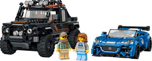 LEGO Speed Champions Jaguar Project 7 & Land Rover Defender - 77264
