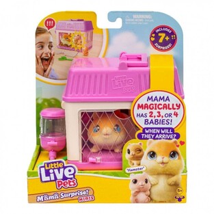 Little Live Pets Mama Surprise Minis Μικρό Ζωάκι Mε Μωρά - Hamster - LP304000