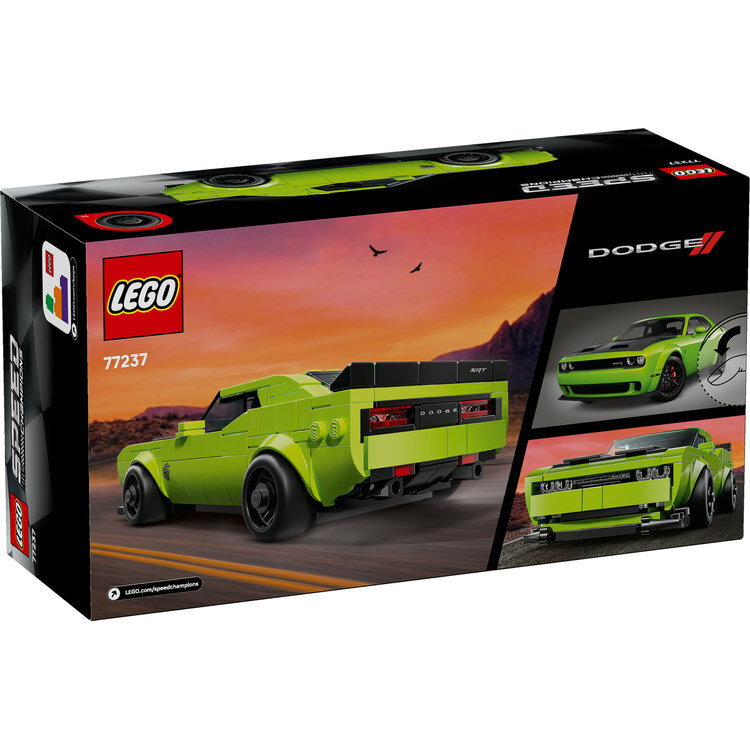 LEGO Speed Champions Dodge Challenger Srt Hellcat Sports Car - 77237 