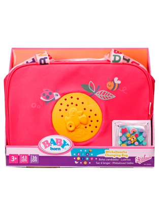 Baby Born Τσάντα Αλλαξιέρα Pinplay - 837610-116725