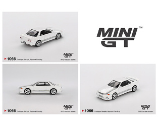 Mini GT 1:64 Nissan Skyline GT-R (R32) Veilside Combat C-I White - MGT01066BL