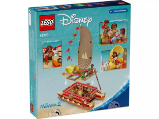 LEGO Disney Princess Moana's Adventure Canoe - 43270