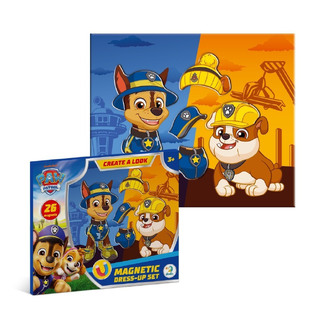  Επιτραπέζιο Μαγνητικό Παιχνίδι Paw Patrol Chase & Rubble Magnetic Dress-Up - 200698