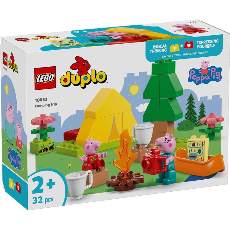 LEGO Dublo Peppa Pig Camping Trip - 10452