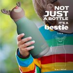 Asobu Bestie Bottle Ανοξείδωτο Μπουκάλι Θερμός 460ml Reindeer - GRAF05482