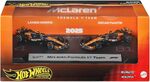  Hot Wheels Premium Set of 2 1:64 McLaren Formula 1 Team - JMM91