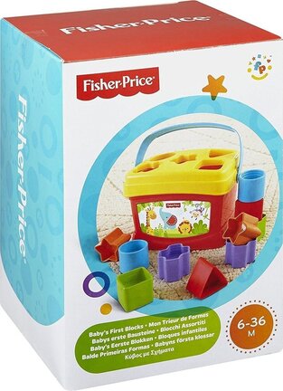 Fisher-Price Νέος Κύβος Με Σχήματα - FFC84