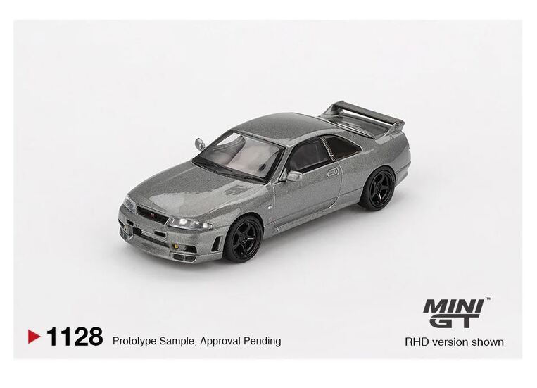 Mini GT 1:64 Nissan Skyline GT-R Nismo BCNR33 CRS - MGT01128-BL