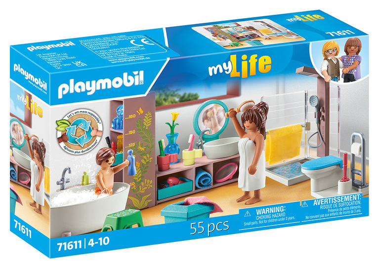 Playmobil My Life Μοντέρνο Μπάνιο - 71611