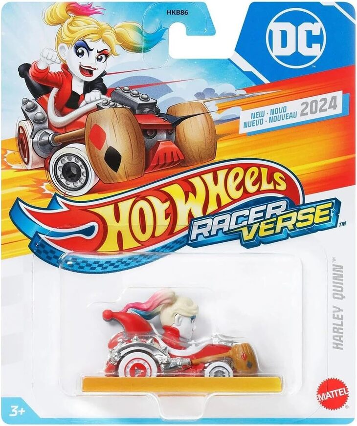 Hot Wheels Racer Verse DC Harley Quinn - HRT24