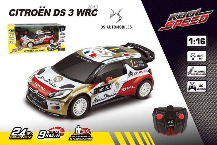 Dynatech RC - Rally Official WRC 1:16 pvc | Citroen DS 3 WRC - FK10448