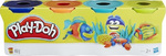 Play-Doh Classic Color 4 Βαζάκια - 3 Σχέδια - B5517