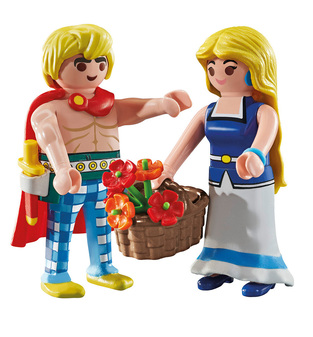 Playmobil Asterix: Τραγικομίξ Και Φαλμπάλα - 71544