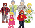 Hape Happy Family Ξυλινο Σετ Οικογενεια - E3500