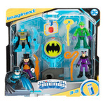 Imaginext Bat-Tech Bat-Signal Φιγούρες Σετ των 4 - HFD47