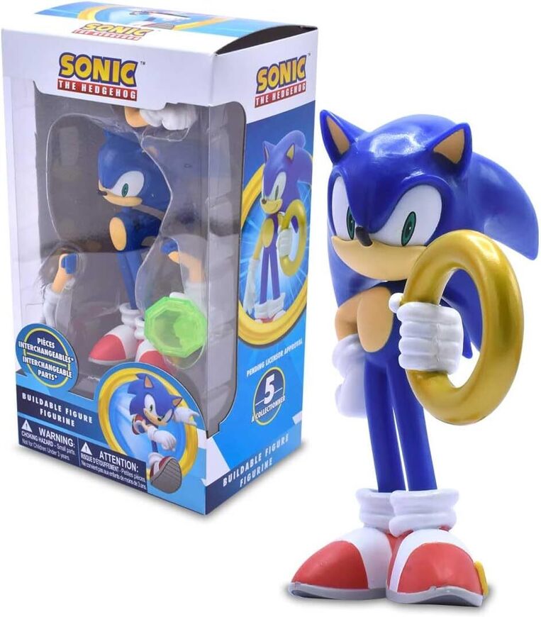 Sonic The Hedgehog Buildable Φιγούρα Sonic 10εκ. - JTSC-4131
