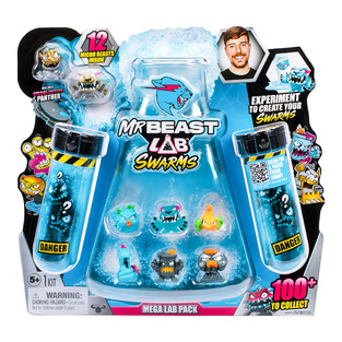 Mr Beast Lab - 12 Φιγούρες Swarms Mega Lab Pack - GP24712