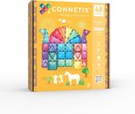 Connetix Magnetic Tiles Glitter Castle Pack 48 Pieces - CT-G-00048-GP